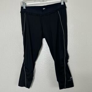 Adidas Stella McCartney Capri Black Leggings Small